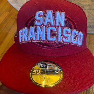 49ers fitted hat